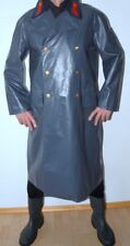NEU! Österreichische Polizei Militär PVC Gummi Regen Mantel Jacke 50-52 / UK40-42 / M-L