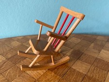 Schaukelstuhl  Caco  Puppenstube Puppenhaus 1:12 dollhouse rocking chair