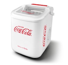 SALCO Coca-Cola Eiswürfelmaschine, 8-10 kg, mit 2 Eiswürfelgrößen, B-Ware