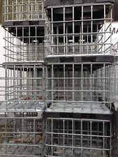 IBC Gitterboxen,Gittterbox,Brennholzboxen,600 l.,auf Kunstoff/Metallpalette