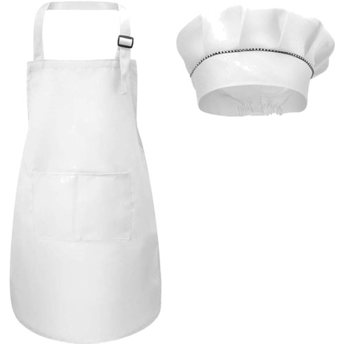 Kinder schürze kochmütze set - schürze,
