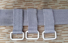 NVA Grenze 3x Koppelschlaufe