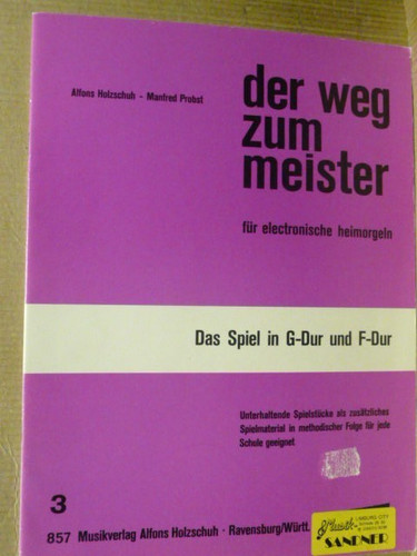 Musiknoten der weg zum - ",