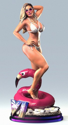 Gta girl lucia scale - girl, hand