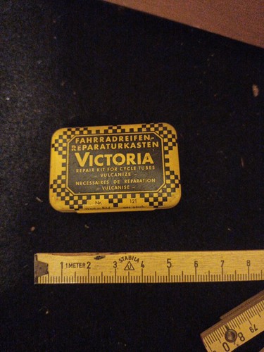 Vintage blechdose victoria - vintage,