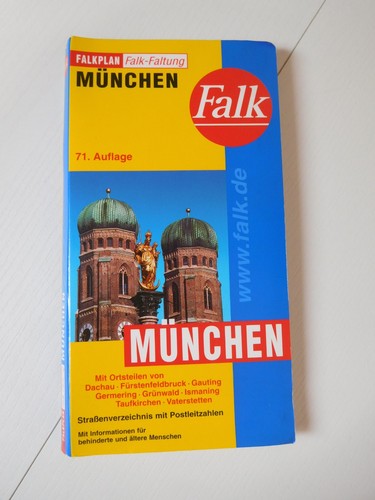 Stadtplan falk münchen - stadtplan,