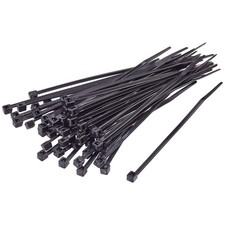 TRU COMPONENTS TC-BT-400-4.8-UVB Kabelbinder 400 mm 4.8 mm Schwarz UV-Witteru...