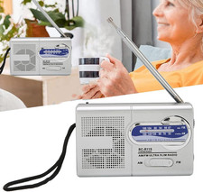 Tragbares AM/FM Radio mit Batteriebetrieb – Perfekt für Reisen, Wandern, Outdoor