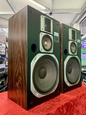 Trio Kenwood LSK 500 Lautsprecher 3 Way 130 Watts RMS Vintage 1984 Work Good Uvm