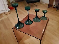 4 Cari Zalloni WMF Kerzenleuchter blau / türkis in sehr gutem Zustand !