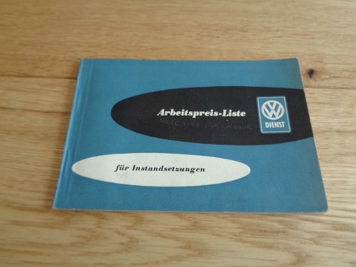 1956 volkswagen type - type,