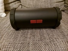 S2-Digital S-Tube Bluetooth Outdoor Lautsprecher mit FM Radio schwarz, gebraucht