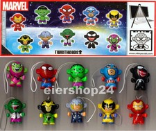 Kompl.-Satz TWISTHEADS MARVEL Testware Deutschland 2013 + 10 BPZ