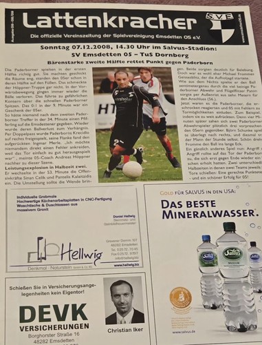 2008 oberliga emsdetten - oberliga, sv