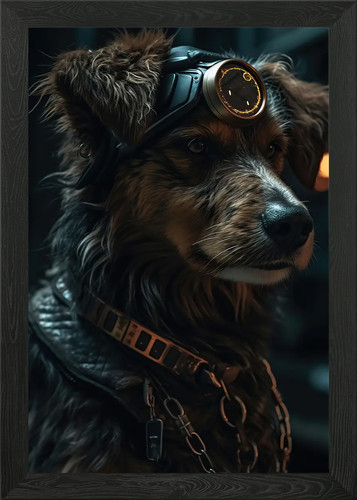 Cyberdog sci framed - sci, wall