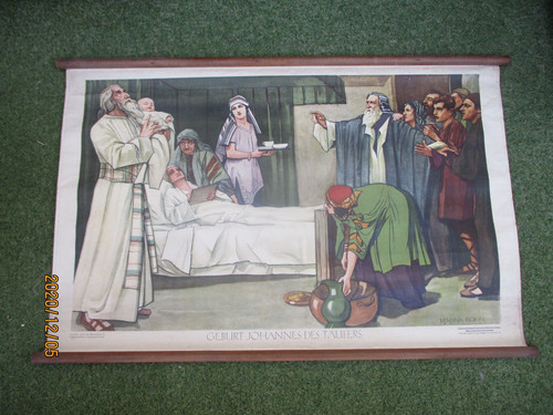 Alte lehrtafel geburt - alte,
