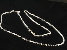 Ernstes Design Kette Edelstahl Halskette Collier AK6 ca 46 cm lang Spiegelanker