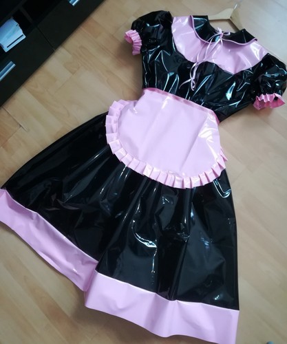 Adult sissy kleid zofe lack - kleid,