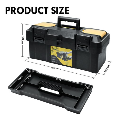 Werkzeugkoffer toolbox - werkzeugkoffer, 16"