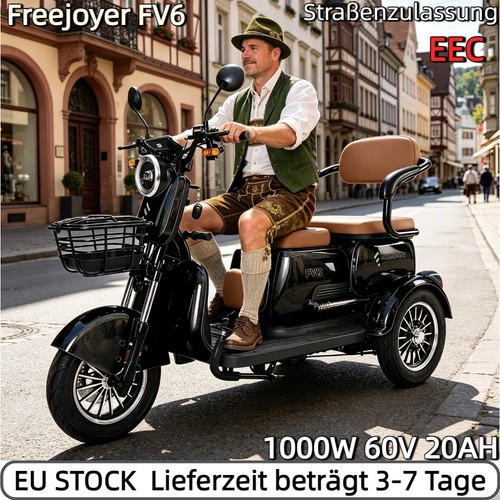 Freejoyer fv6 elektro dreirad - fv6, elektro-dreirad
