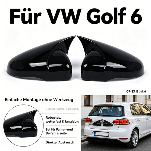 Glanz schwarz für golf - schwarz,