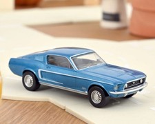 FORD Mustang Fastback - 1968 - bluemetallic - Norev 1:43