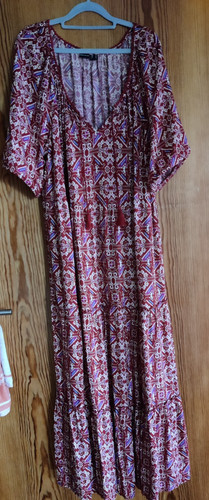 Superschönes maxikleid 52 - maxikleid, gr.52