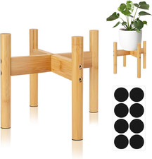 Pflanzenständer aus Holz für