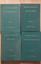 Wagner: Der Ring Des Nibelungen Klavierauszug Edition Peters Gebunden