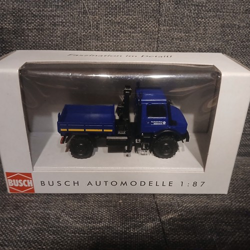 Busch mercedes unimog - 1, 87