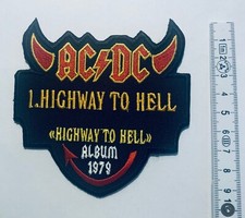 AC/DC  Patch (067) Highway to Hell Album 1979 ungebraucht Neu