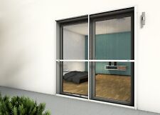Alu-Doppelschiebetür