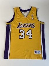 Champion NBA Trikot Shaquille O'Neal 34, Los Angeles Laker Größe L, Original