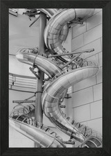 Gerahmtes wandbild spirale - gerahmtes,