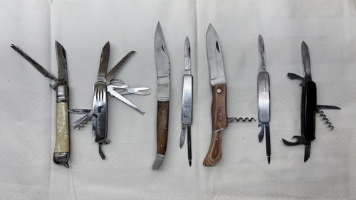 Messer konvolut 9tlg vintage - konvolut,