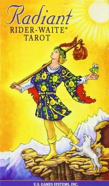 Radiant rider waite tarot deck - tarot,