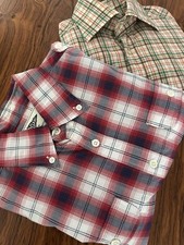 Konvolut Herren Markenhemden GANT René Lezard Gr S/38 Langarm Kariert Freizeit