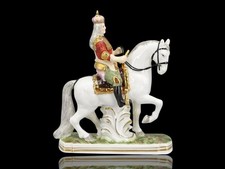 Porzellanfigur „Reiter in Paradeuniform“ – Neundorf