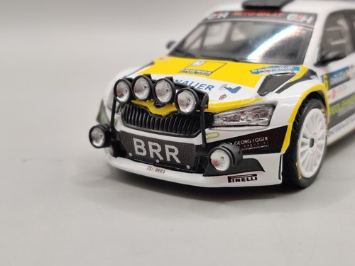 Extra lights rallye skoda - 1/43,