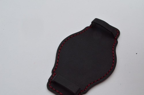 Corum leder armband 24mm - armband,
