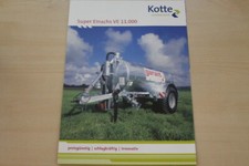 158844) Kotte Güllewagen VE 11.000 Prospekt 200?