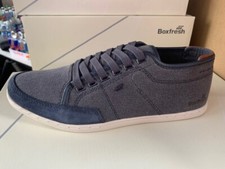 Neu Boxfresh SPARKO SH WSD Canvas Suede Neu E-15009 Gr:40 US:7 Sneaker Blau Blue