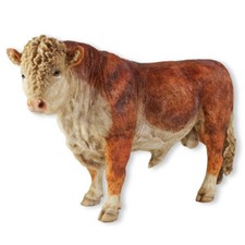 Bulle Figur Bauernhof Figur lebensechte Tierfiguren Bauernhoftiere Figuren