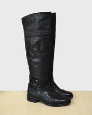 klasse Manas Overknee Stiefel Gr. 38 echtes Leder