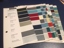 Ford Oldtimer Farbkarten