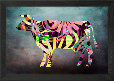 KUH - P3A Gerahmtes Wandbild