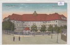 20, Brieg / Schlesien Städtisches Lyceum von der Strasse aus gesehen !