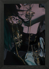 Gerahmtes Wandbild Anime