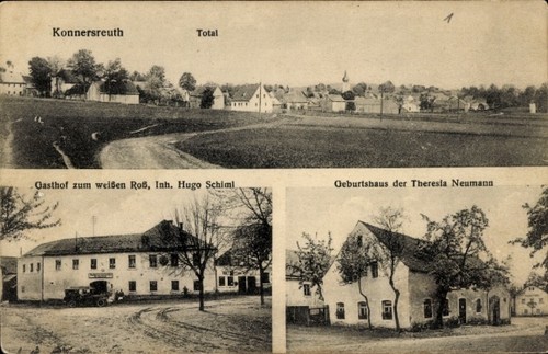 Konnersreuth oberpfalz - ak,