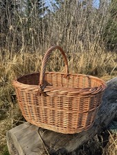 Großer Weidenkorb Oval mit